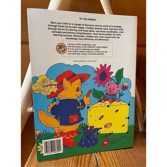 PUSS ‘N BOOTS DOT TO DOT BOOK 1993 CREATIVE CHILD PRESS - Picture 2 of 3